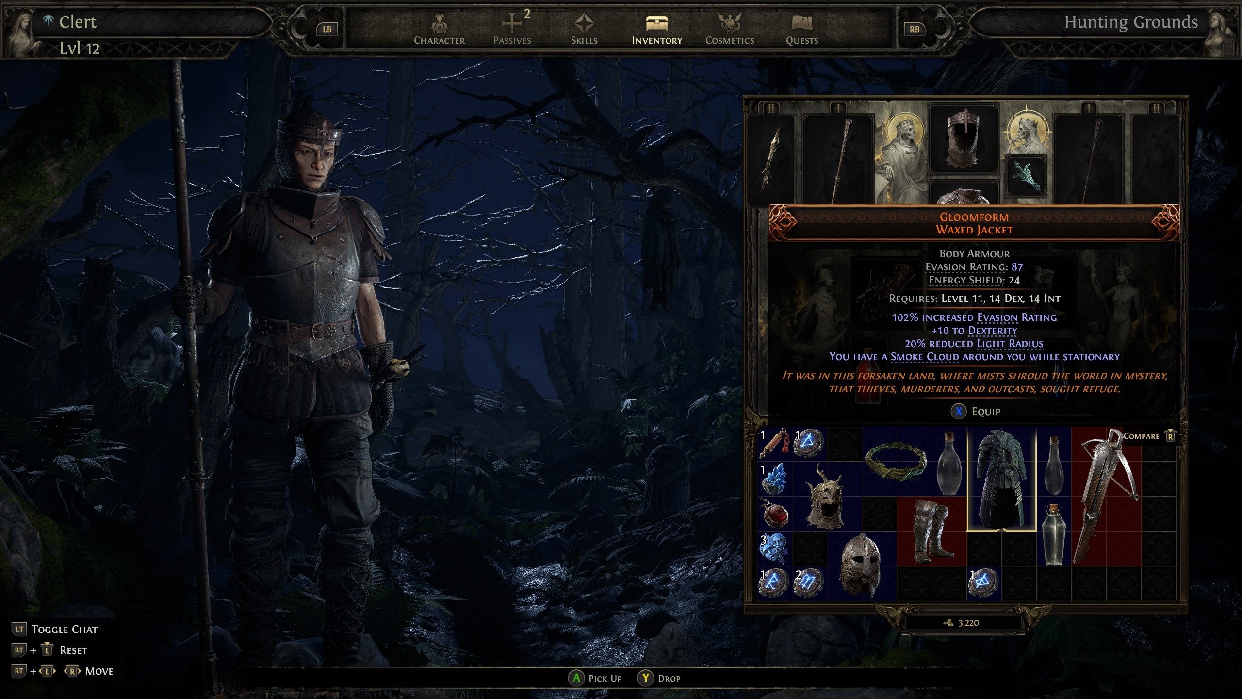 Khu vực màu cam trong Path of Exile 2
