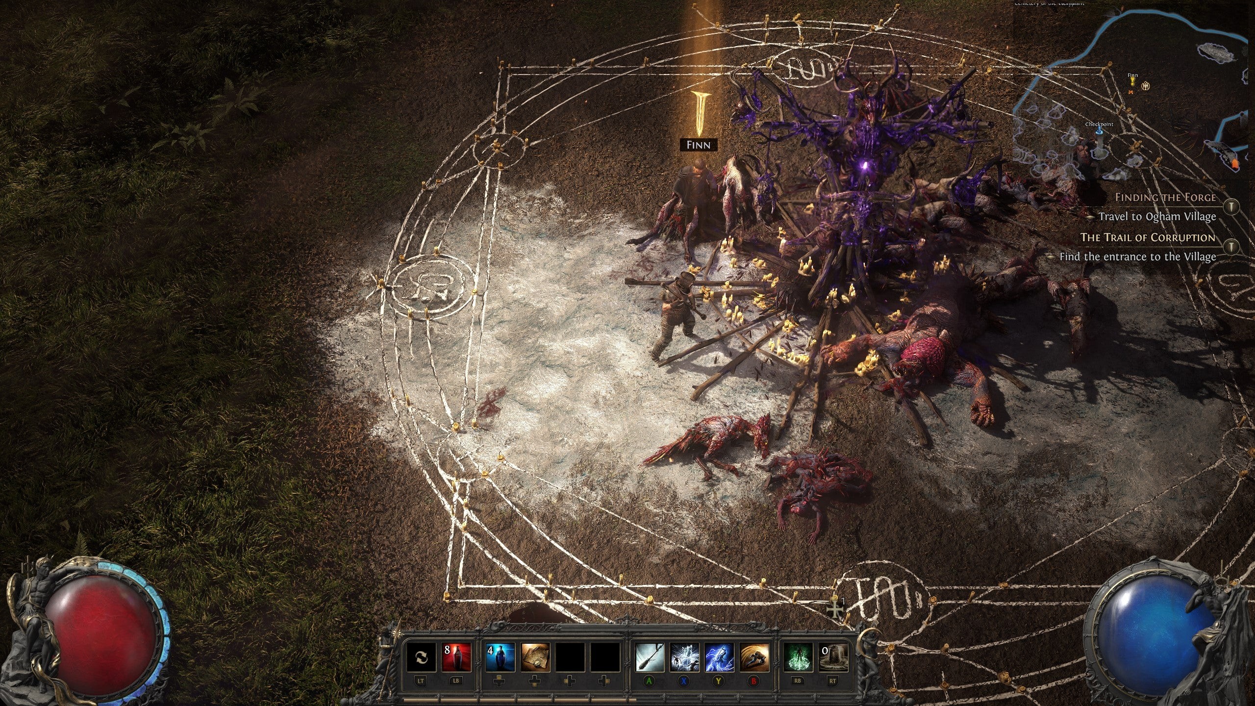 Khu vực nghi lễ trong Path of Exile 2