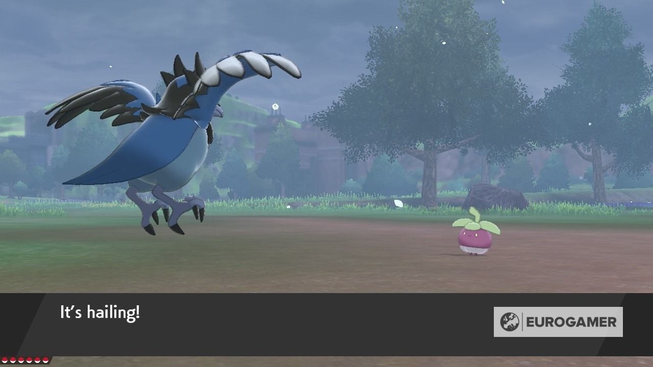 Khung cảnh nắng đẹp tại Wild Area trong Pokémon Sword and Shield