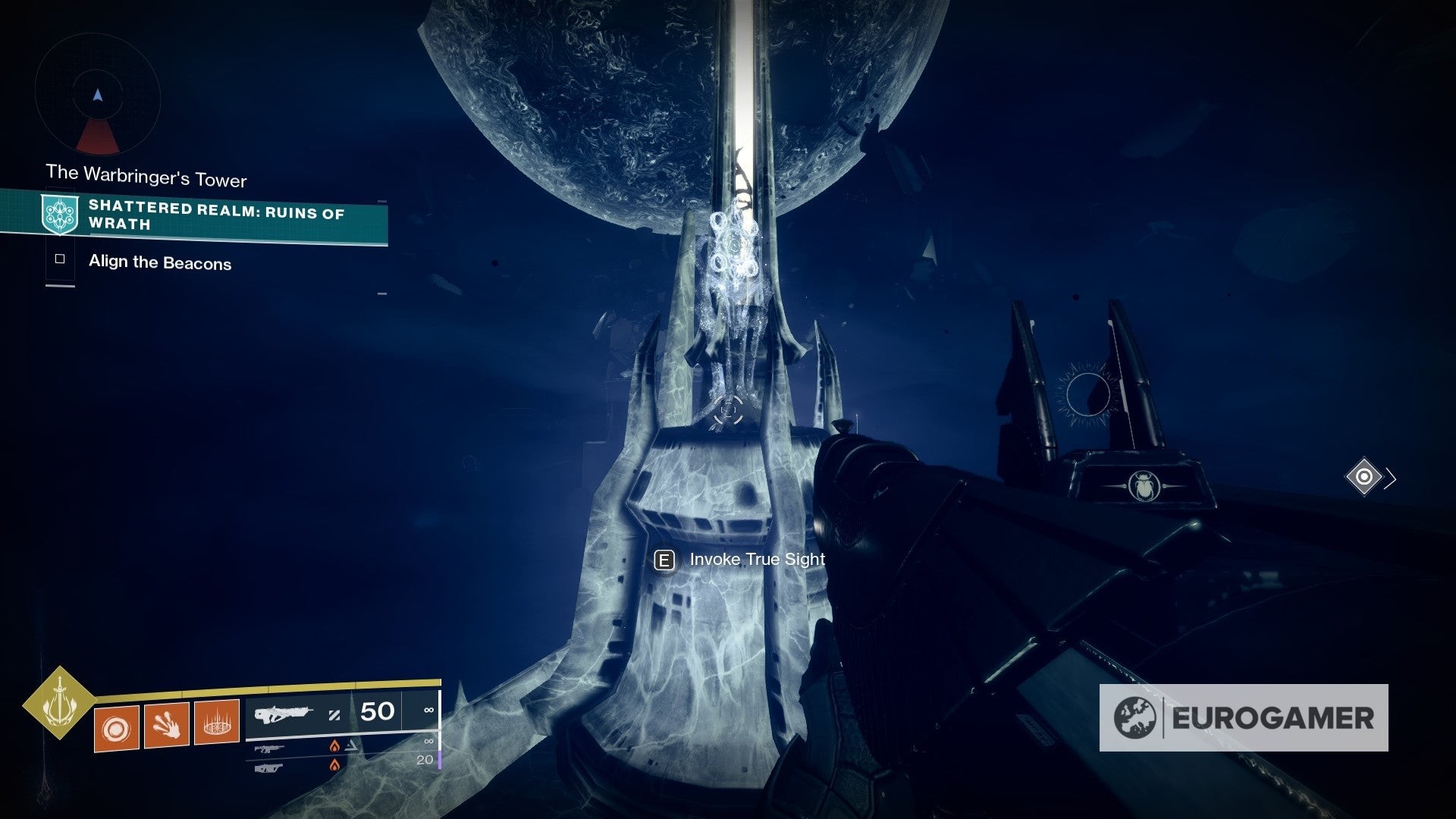 Kích hoạt True Sight tại Warbringer's Tower