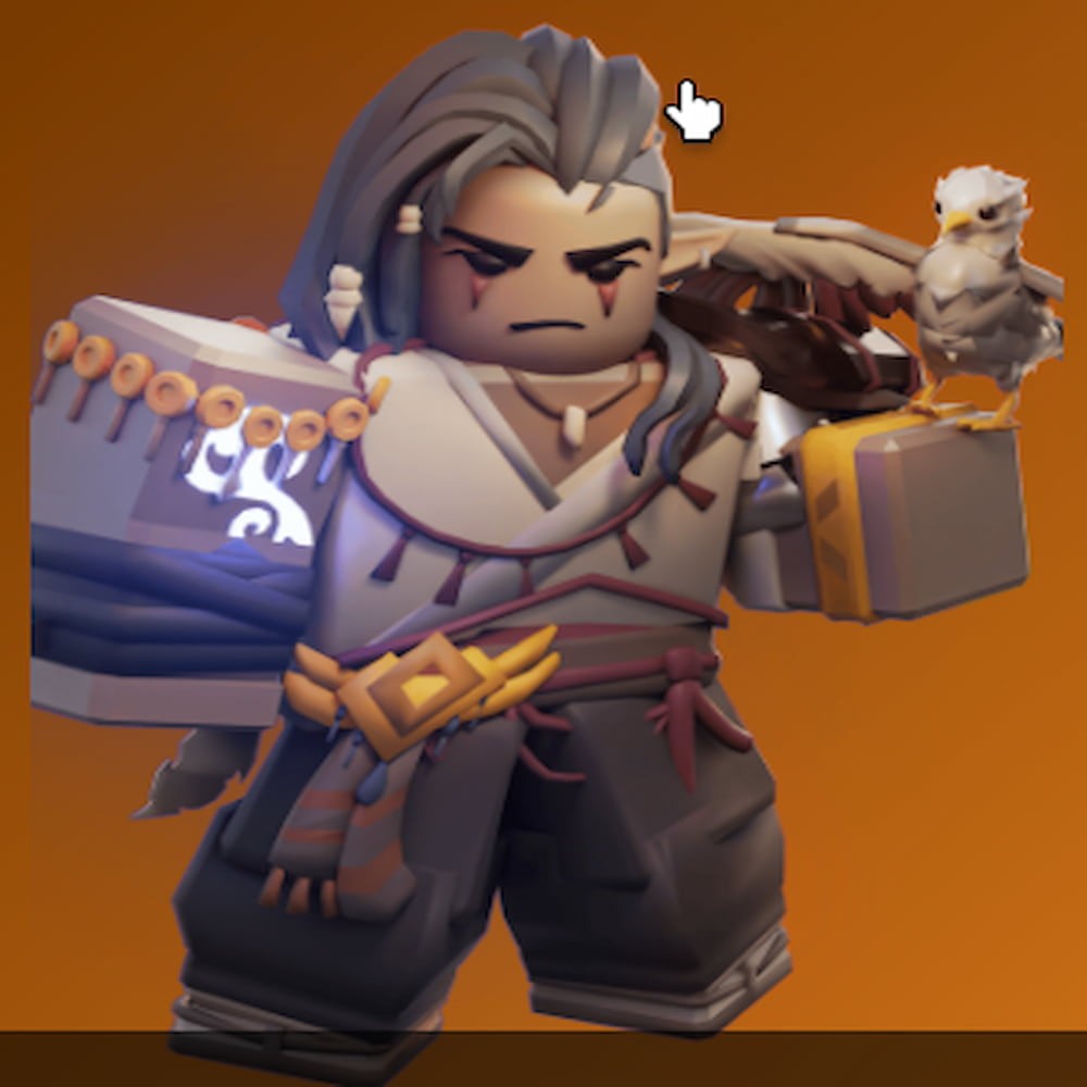 Kit Bekzat Roblox Bedwars triệu hồi chim ưng do thám