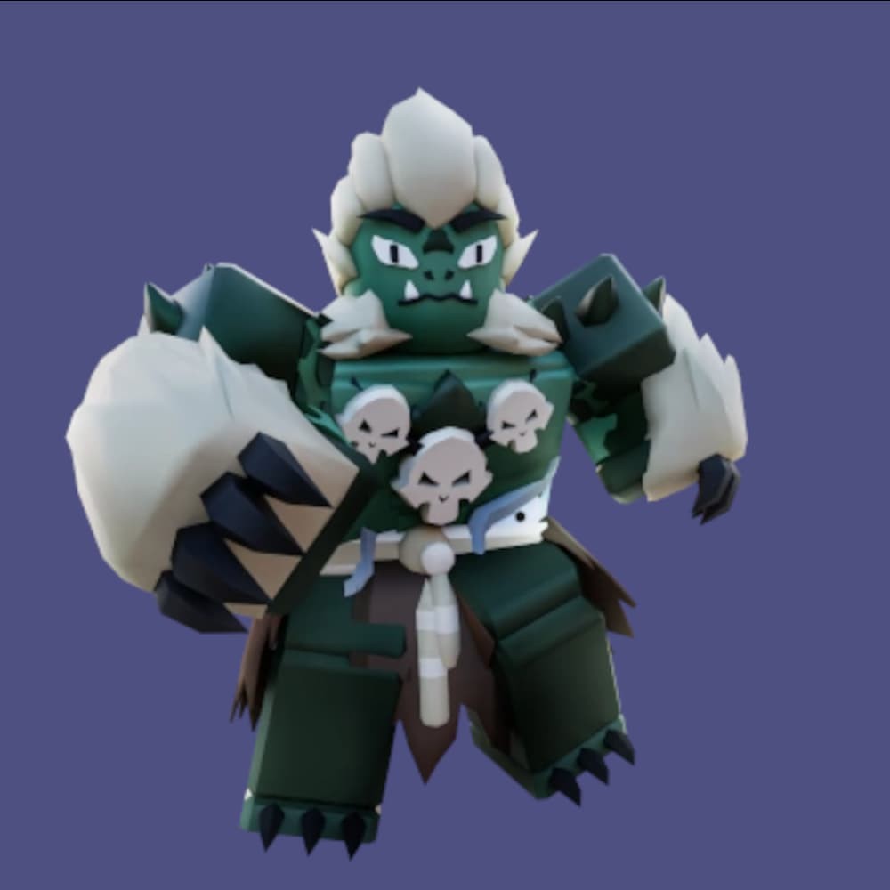Kit Crocowolf Roblox Bedwars biến hình khi mất giường