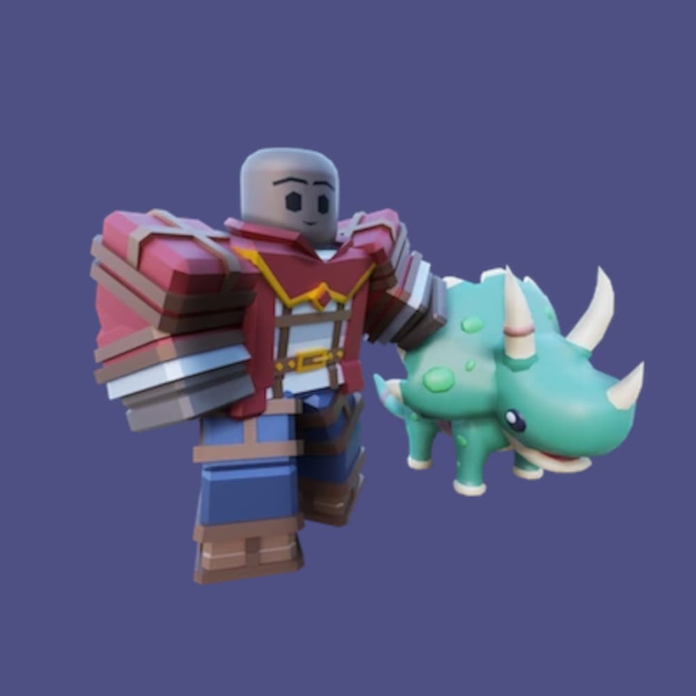 Kit Dino Tamer Roblox Bedwars cưỡi khủng long tấn công
