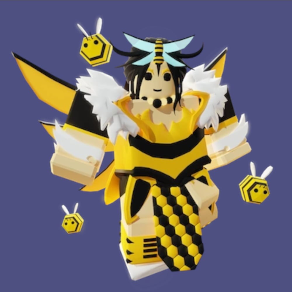 Kit Flora Roblox Bedwars ném lựu đạn tổ ong và bay lượn