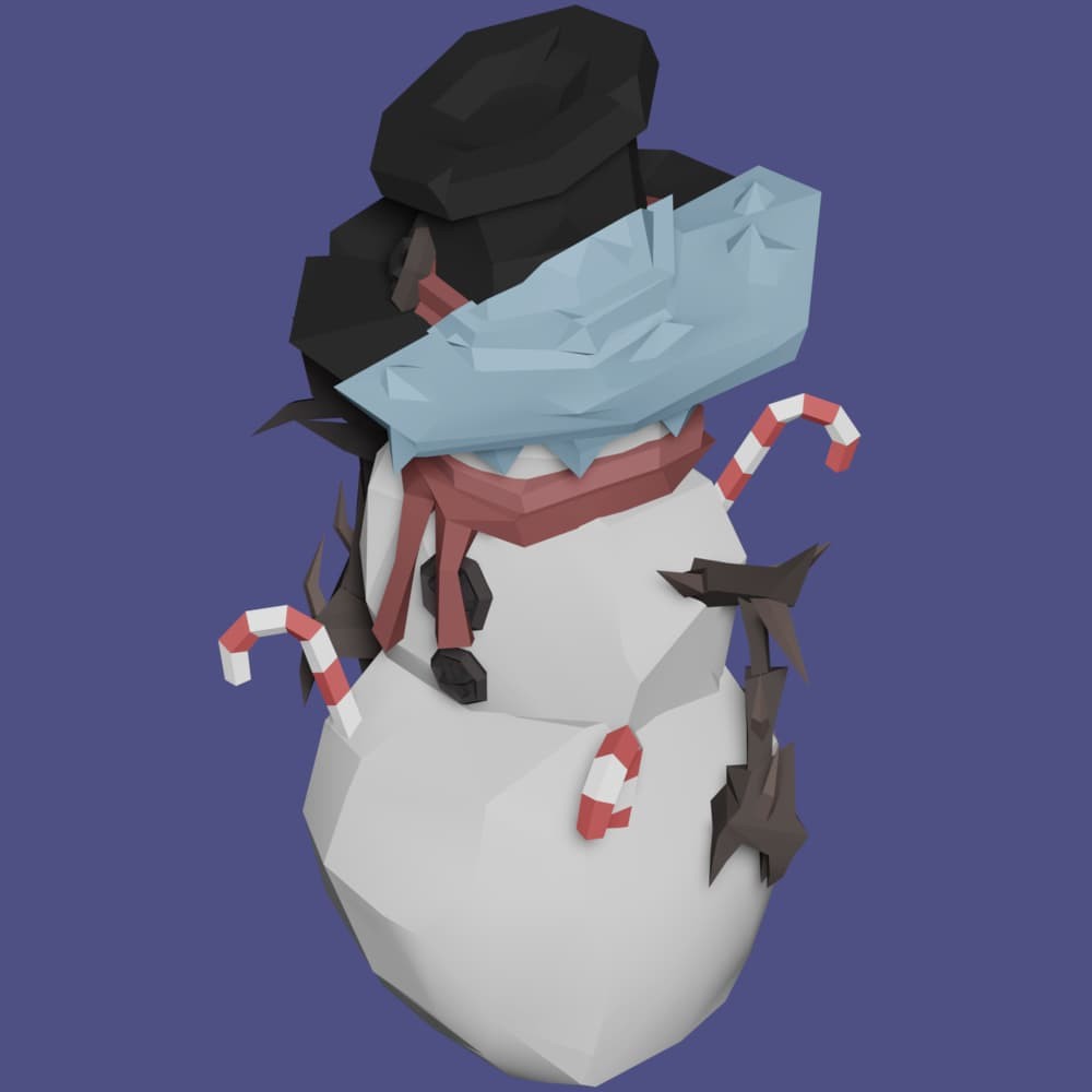Kit Frosty Roblox Bedwars ném cầu tuyết băng làm chậm