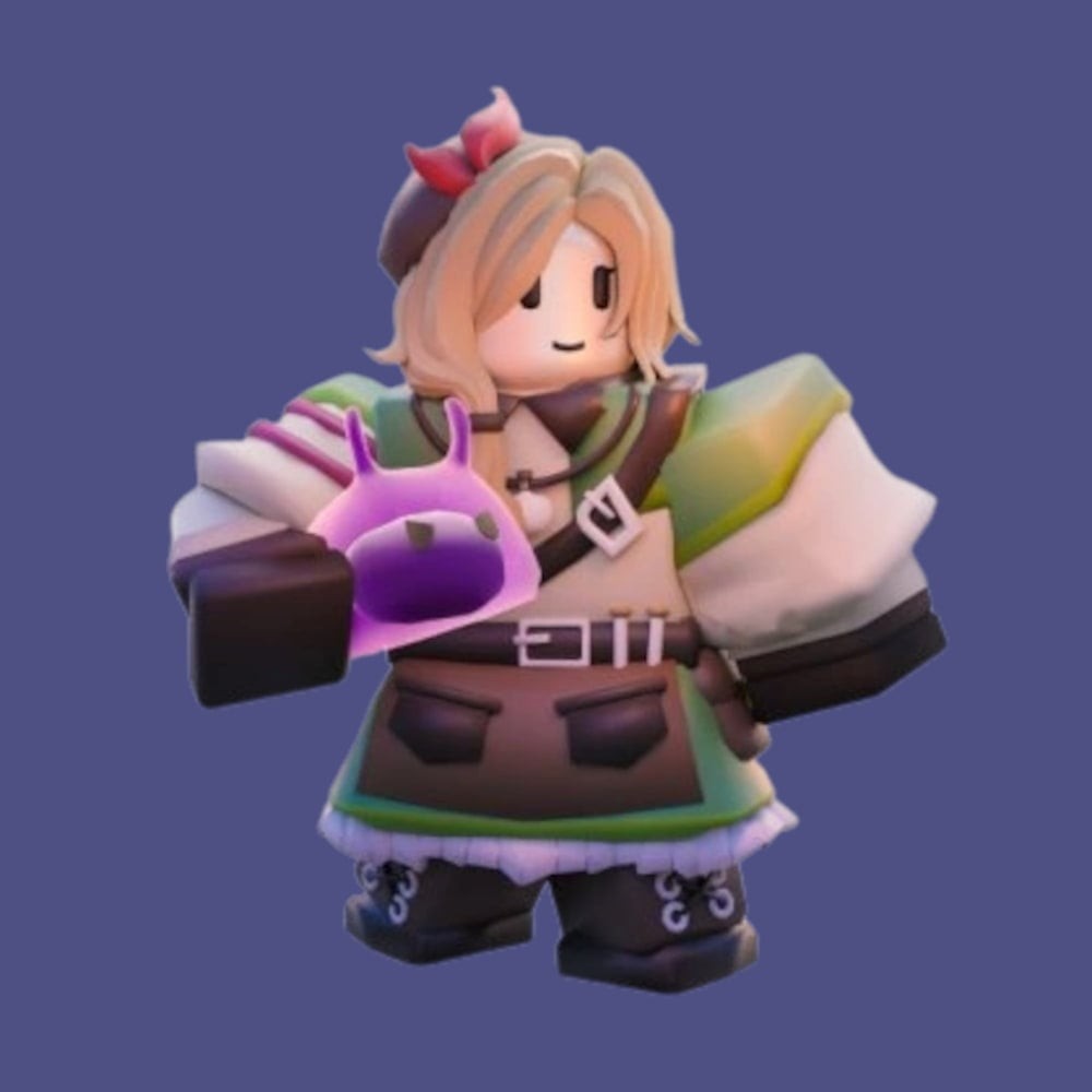 Kit Noelle Roblox Bedwars thuần hóa Slime hỗ trợ