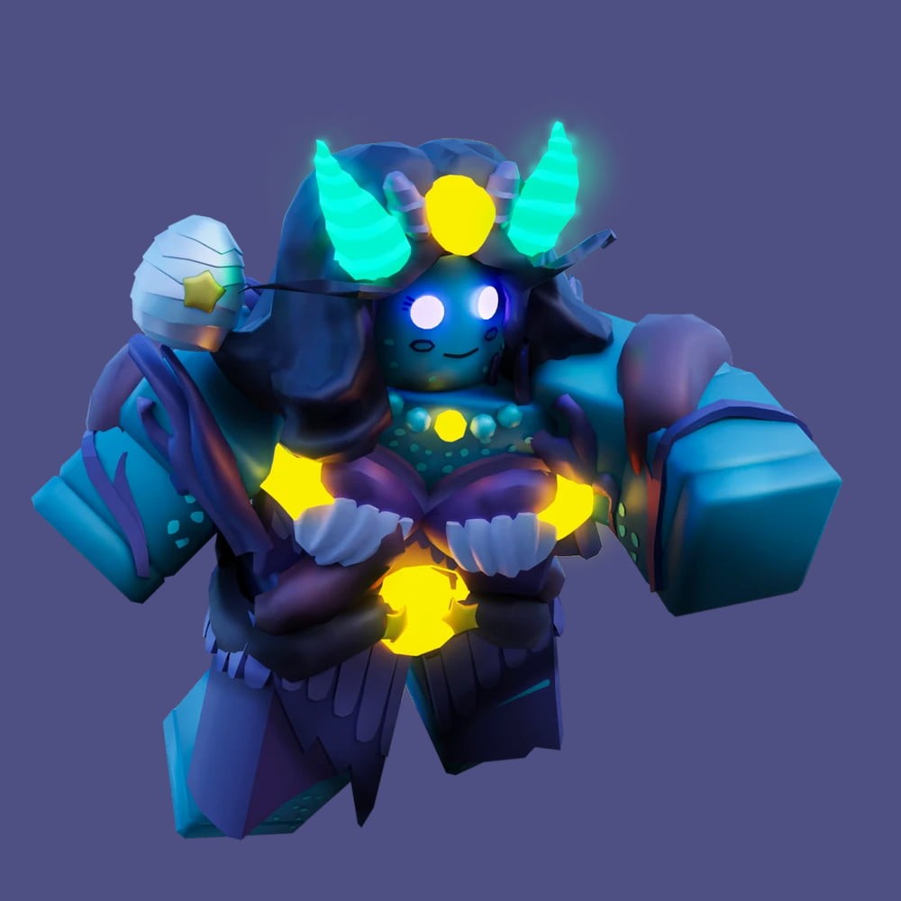 Kit Sheila Roblox Bedwars ấp trứng nở cá ngựa chiến đấu
