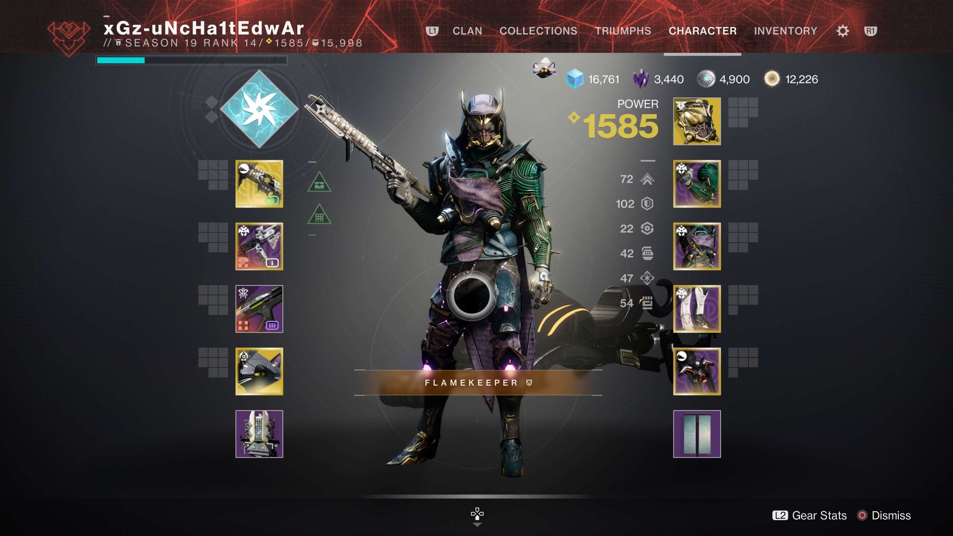 Loadout vũ khí đề xuất cho dungeon Spire of the Watcher