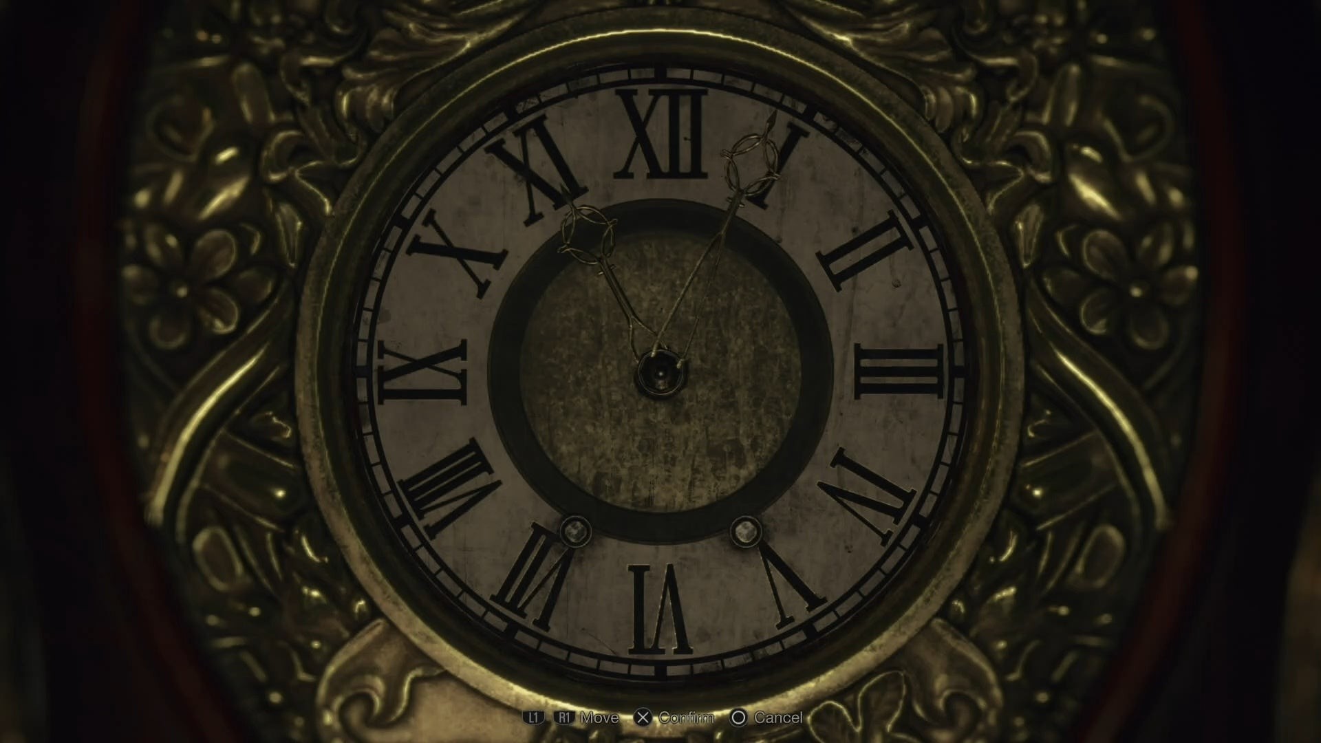 Lời giải câu đố đồng hồ VII XII (7:12) cho độ khó Hardcore trong RE4 Remake