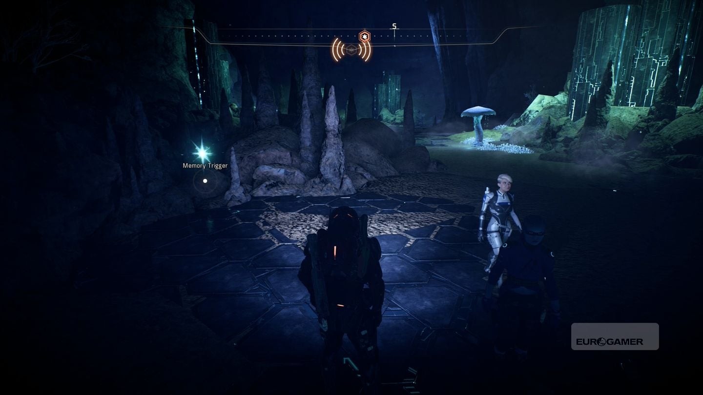 Lối vào Buried Cave trên Havarl nơi chứa một Memory Trigger