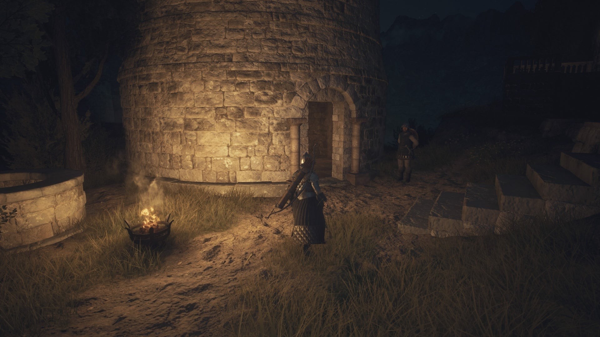 lối vào Gaol Tower nơi giam giữ Magistrate trong Dragon's Dogma 2