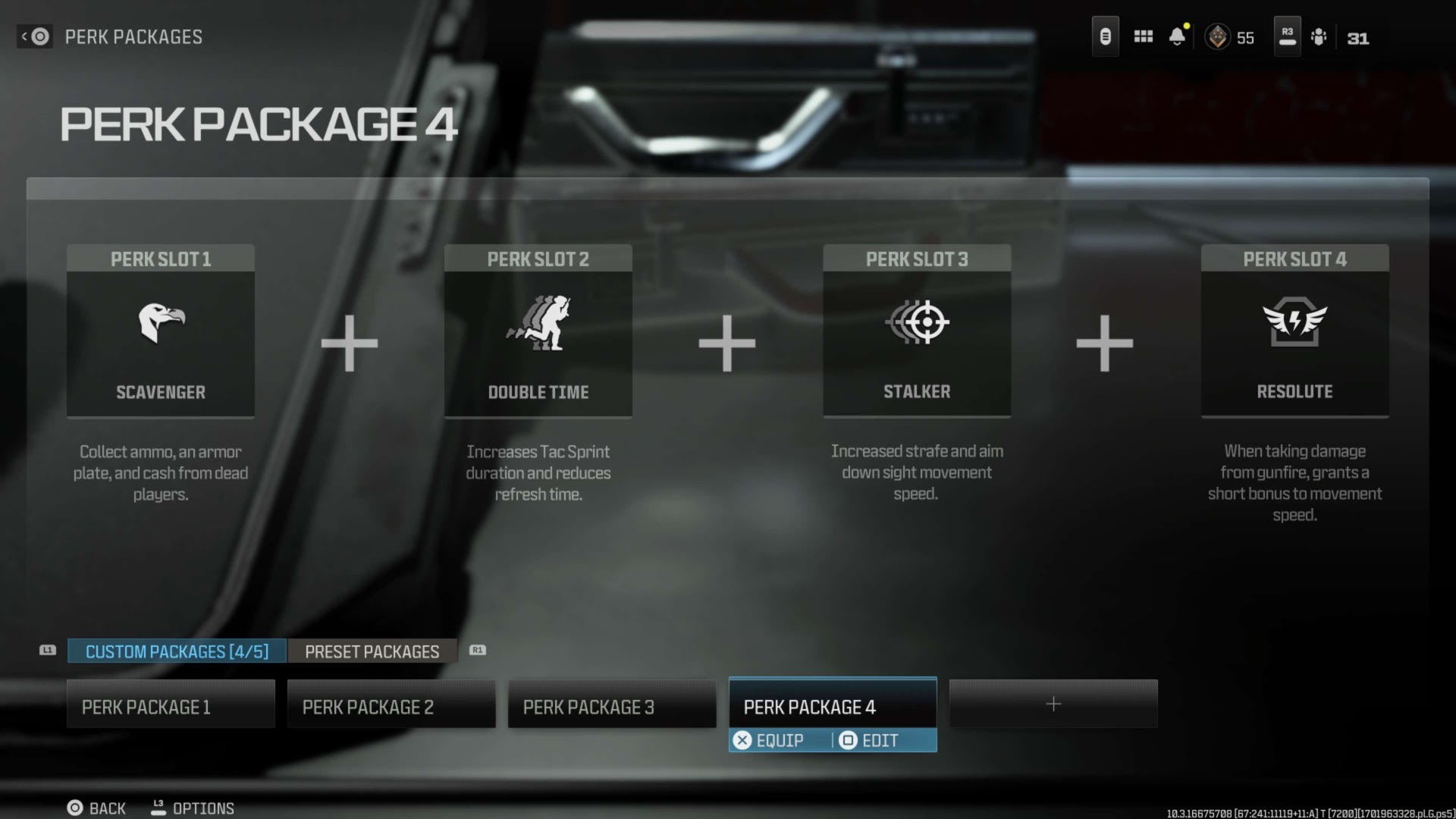 Lựa chọn perk đề xuất cho loadout M4 trong Warzone