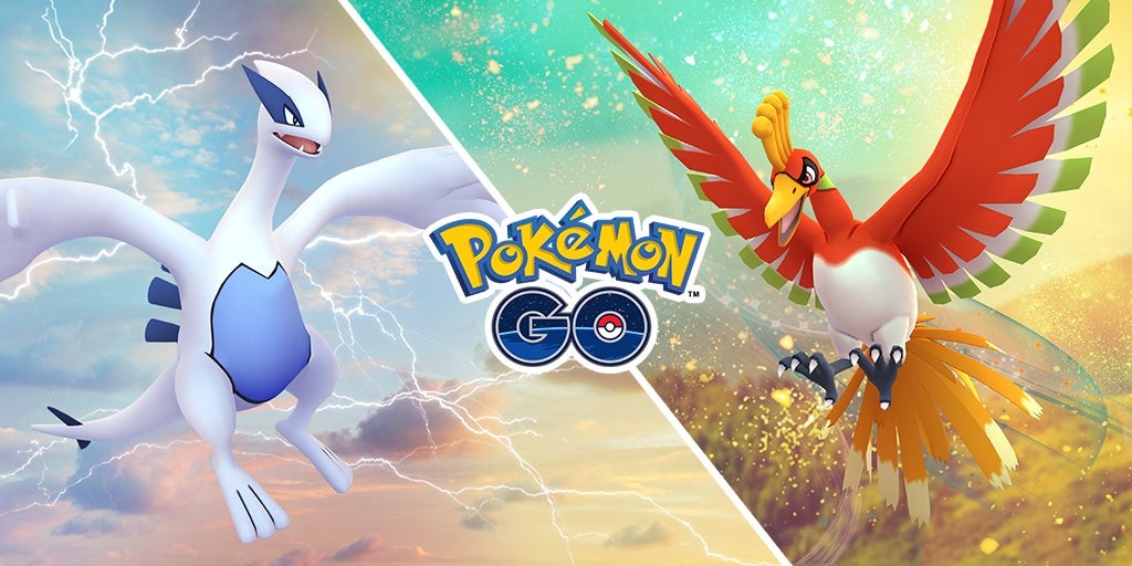 Lugia và Ho-oh, bộ đôi Pokémon huyền thoại từ vùng Johto trong Pokémon Go