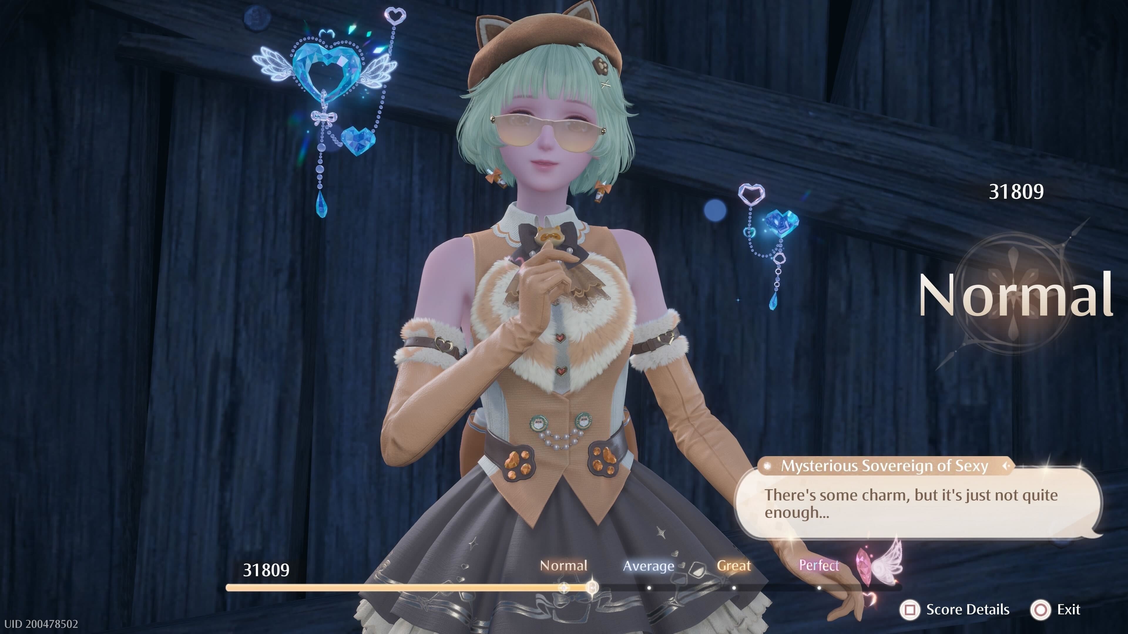 Màn hình chiến thắng Normal trước Sovereign of Sexy trong Infinity Nikki