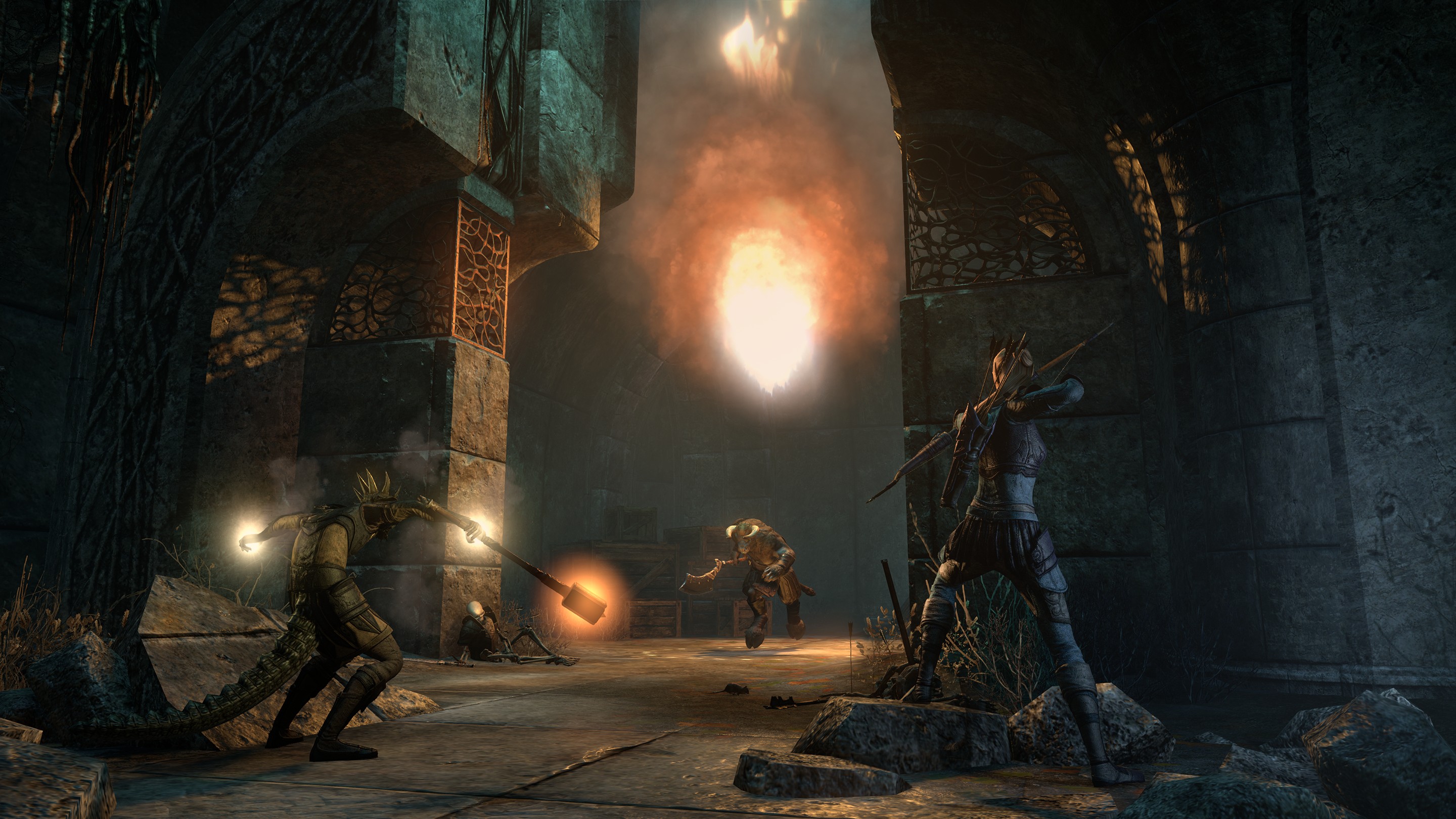 Màn hình chơi game của The Elder Scrolls Online