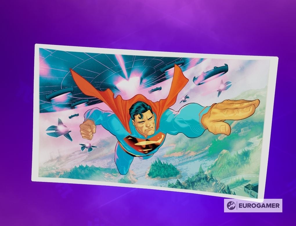 Màn hình tải The Last Son of Krypton với hình ảnh Superman