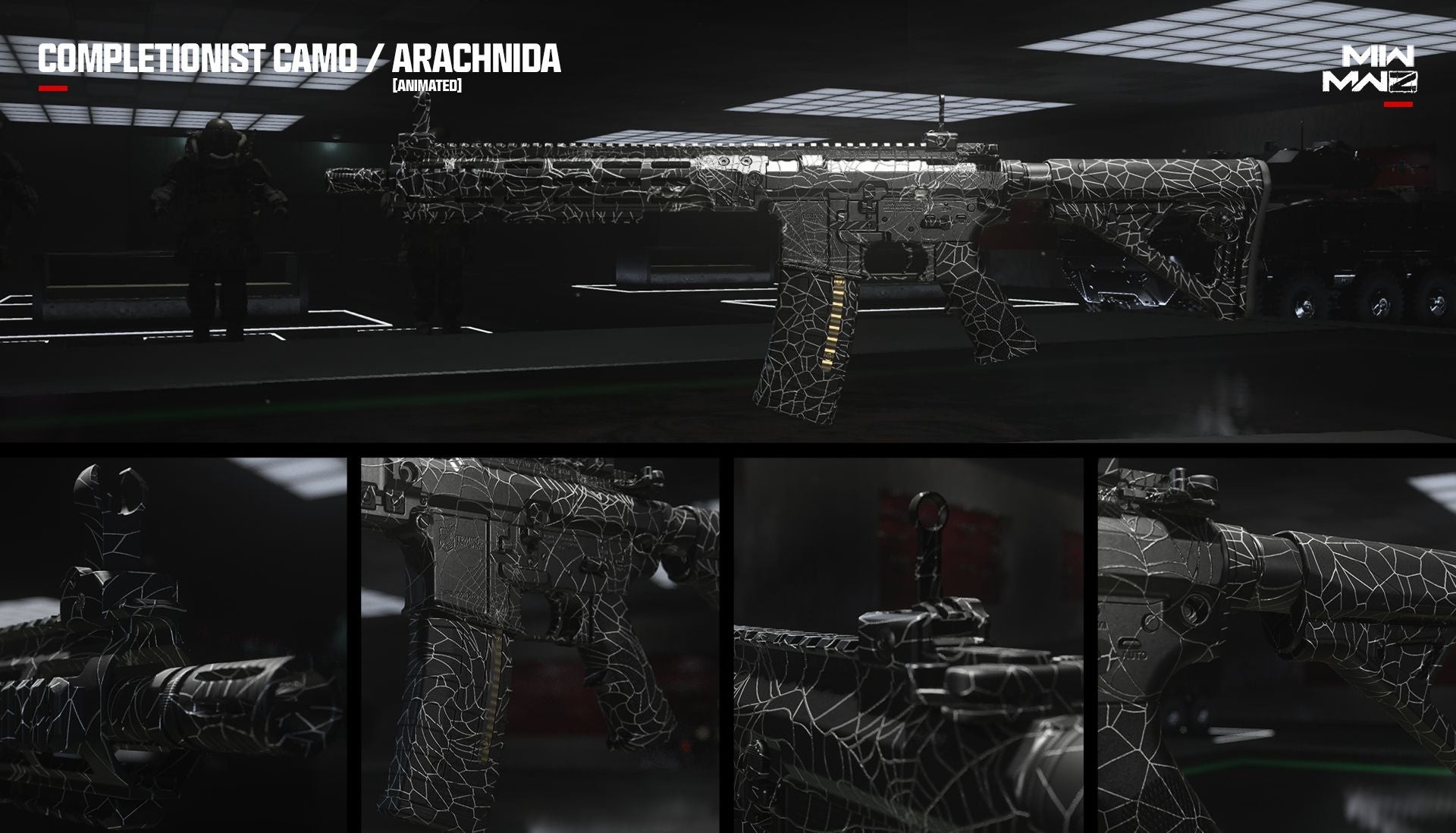 Mastery Camo Arachnida Zombies mới cho vũ khí MW2 trong MW3