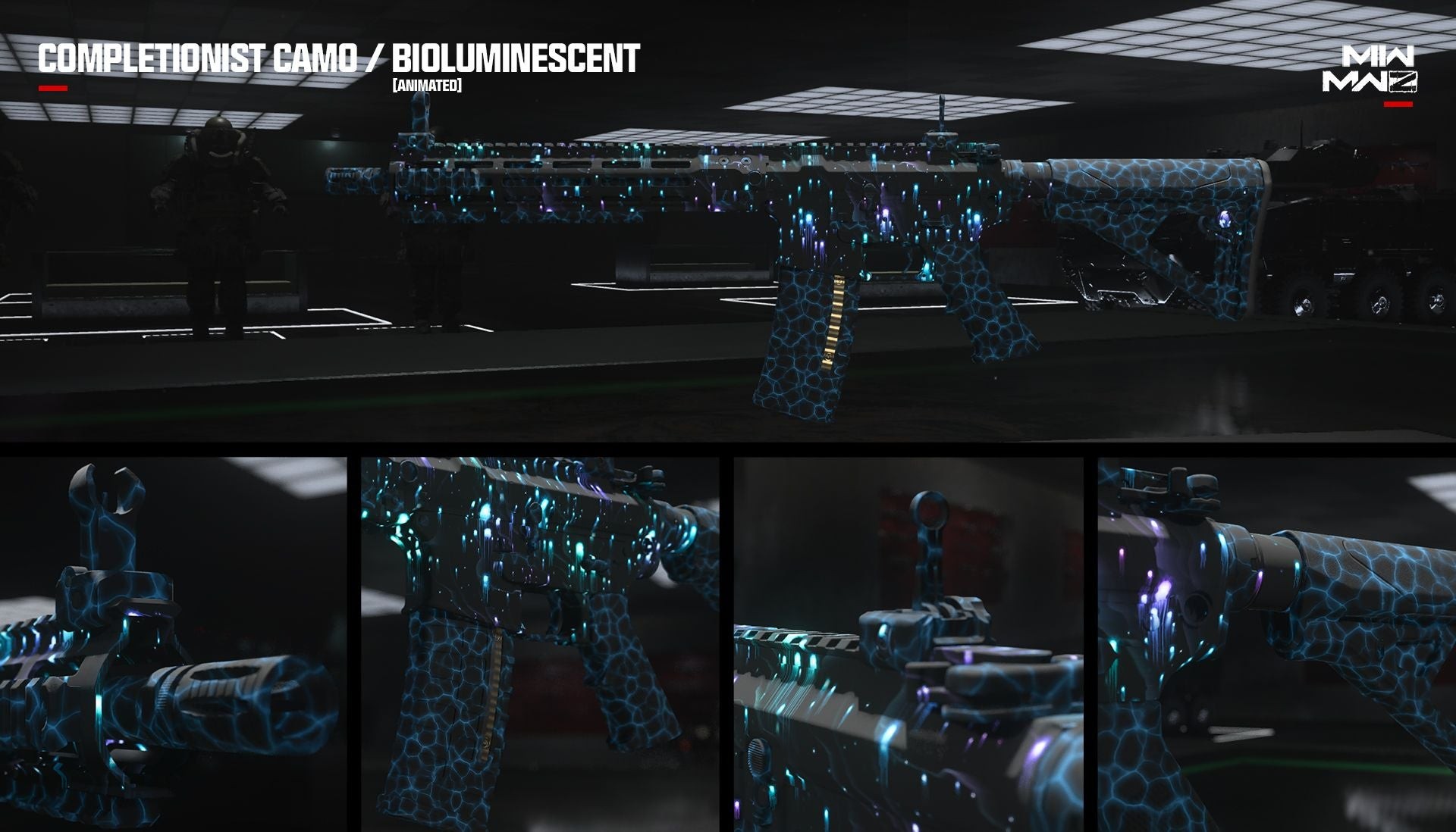 Mastery Camo Bioluminescent Zombies cao cấp nhất cho vũ khí MW2 trong MW3