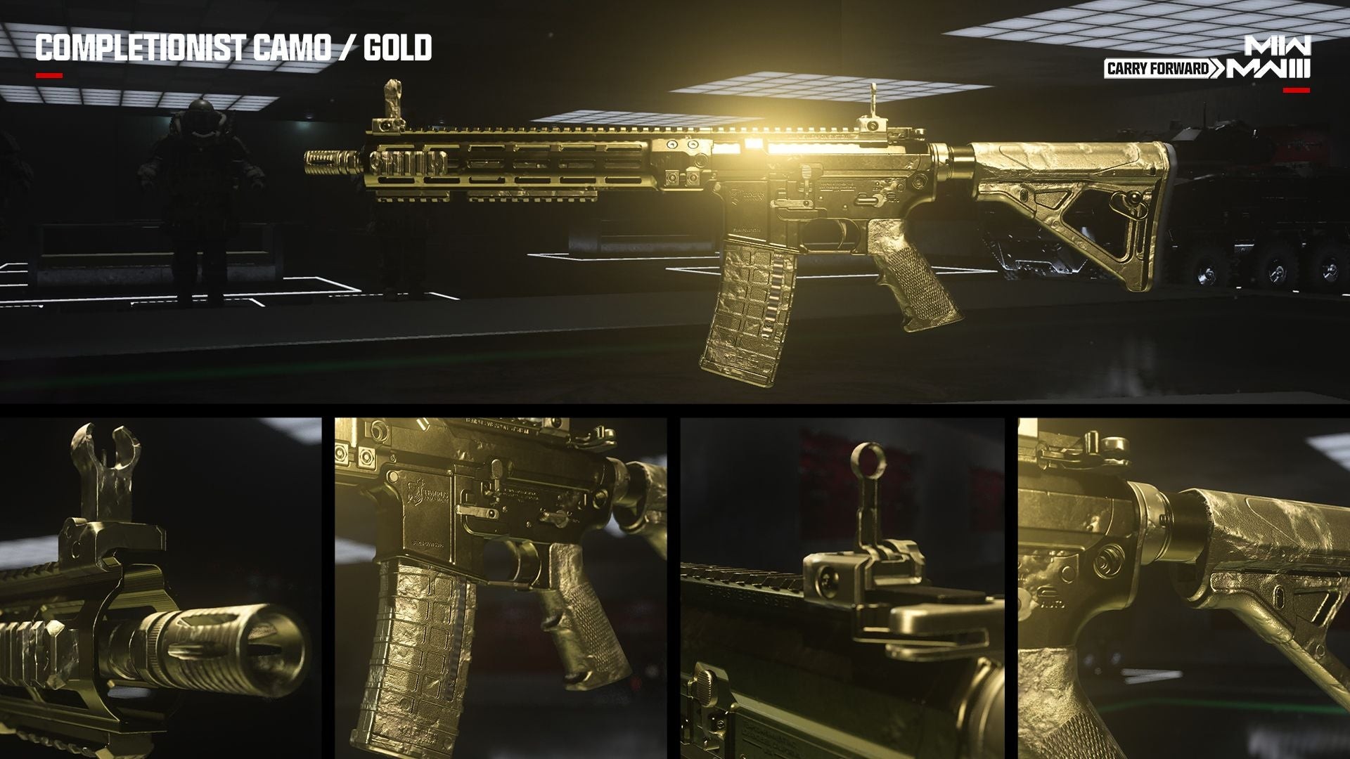 Mastery Camo Gold của Modern Warfare 2 trong MW3