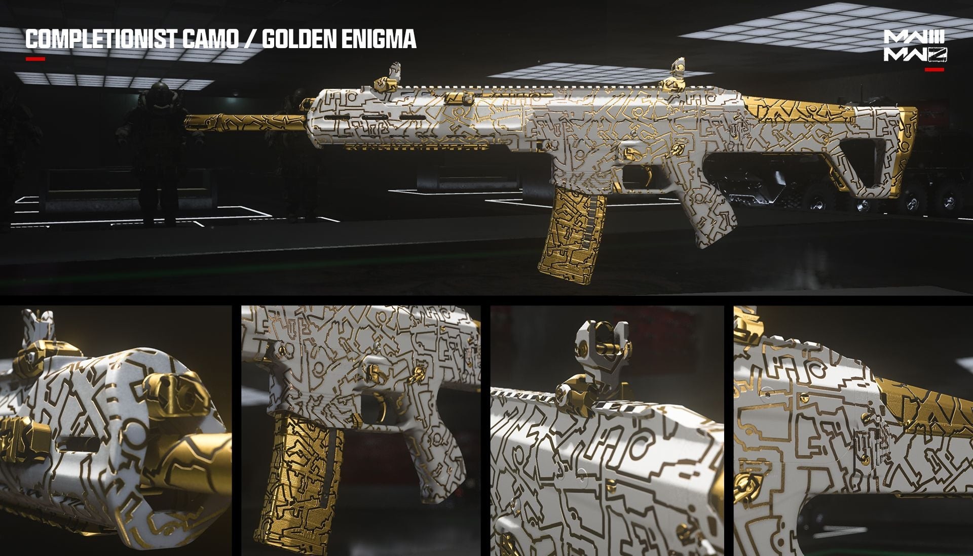 Mastery Camo Golden Enigma trong Modern Warfare 3 Zombies
