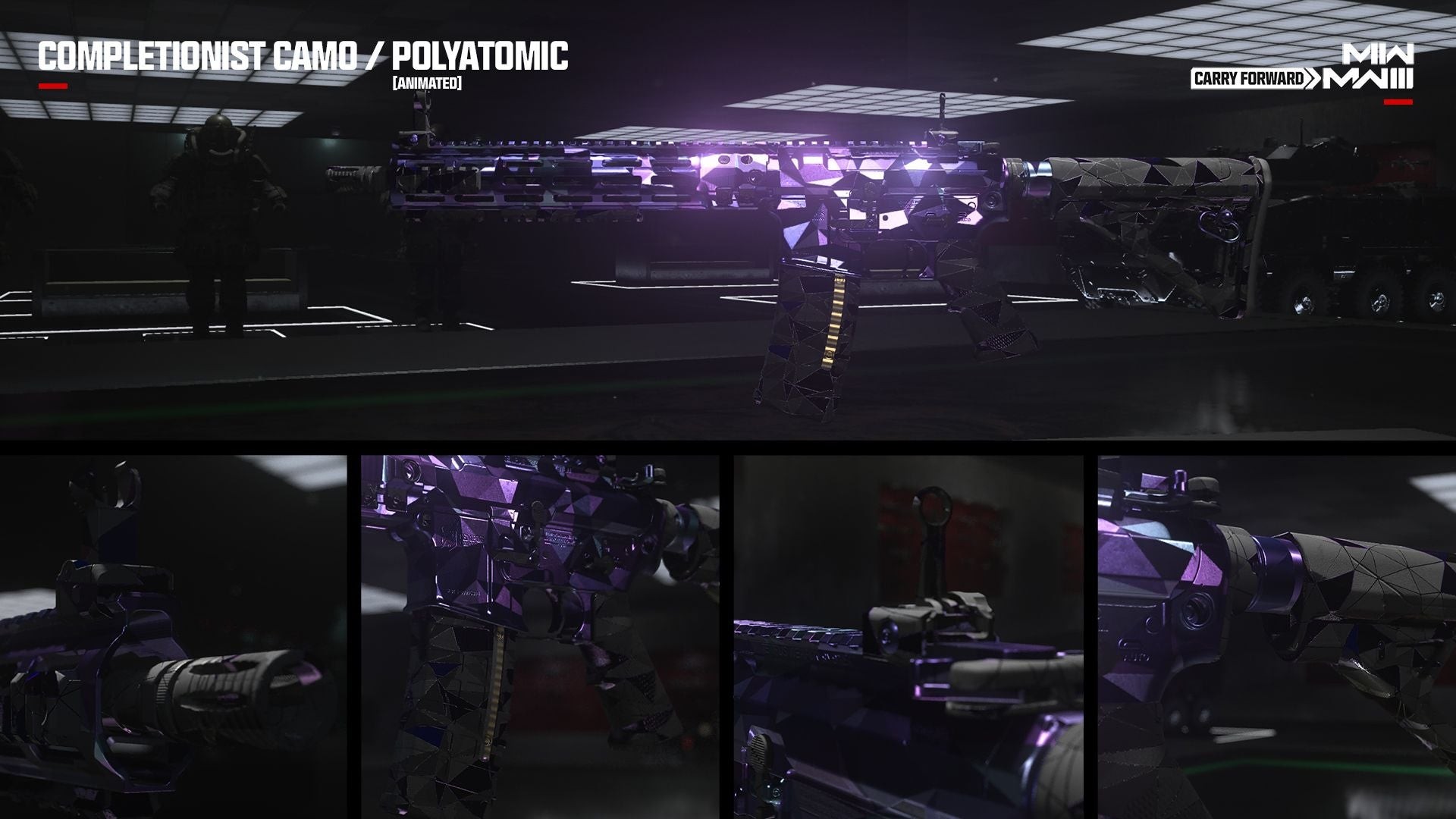Mastery Camo Polyatomic của Modern Warfare 2 trong MW3