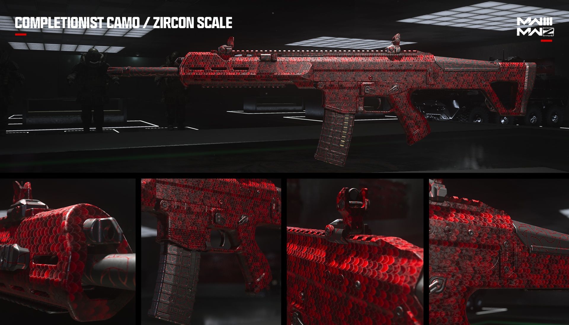 Mastery Camo Zircon Scale trong Modern Warfare 3 Zombies