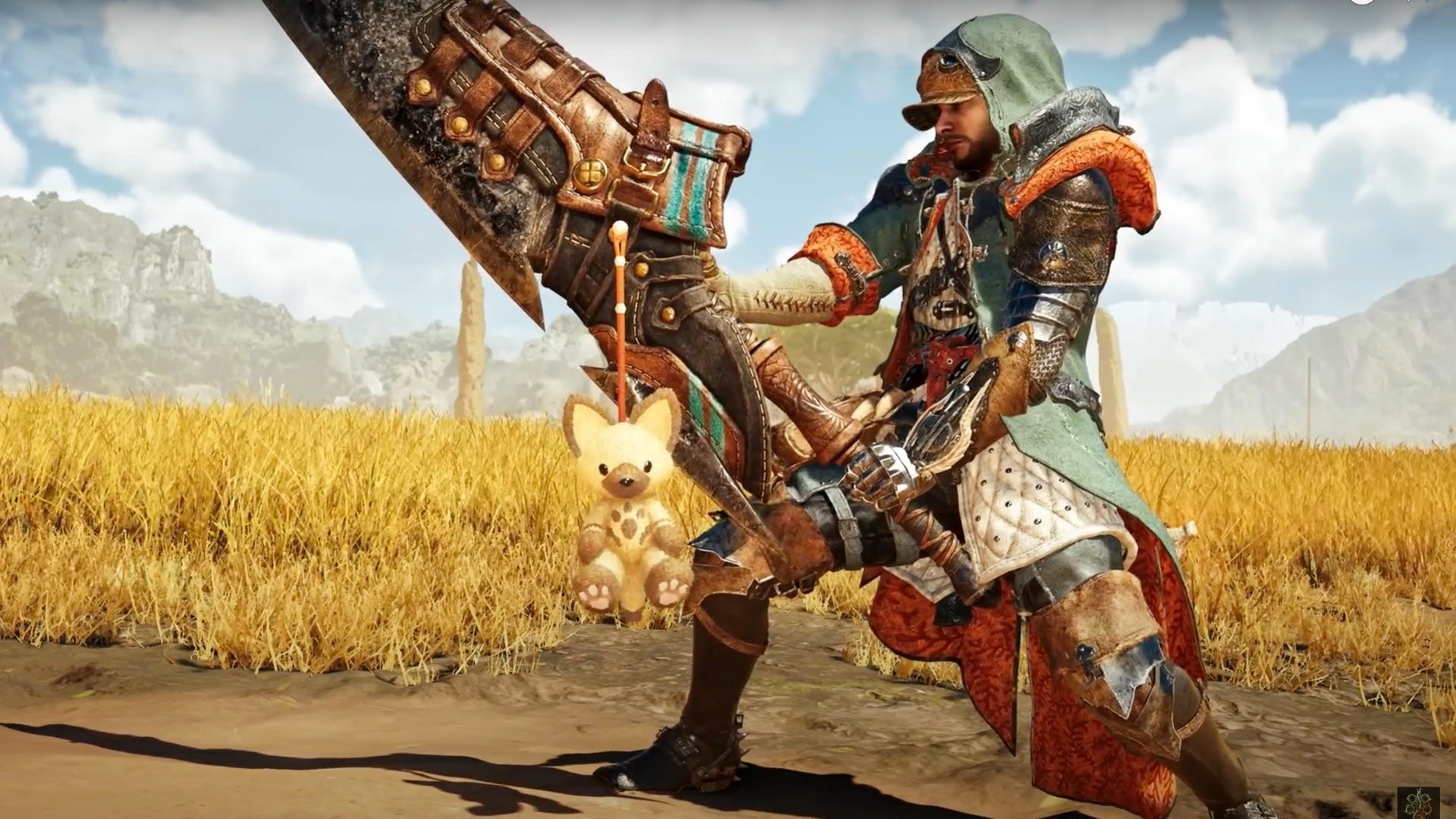 Mặt dây chuyền độc quyền nhận được khi tham gia open beta Monster Hunter Wilds