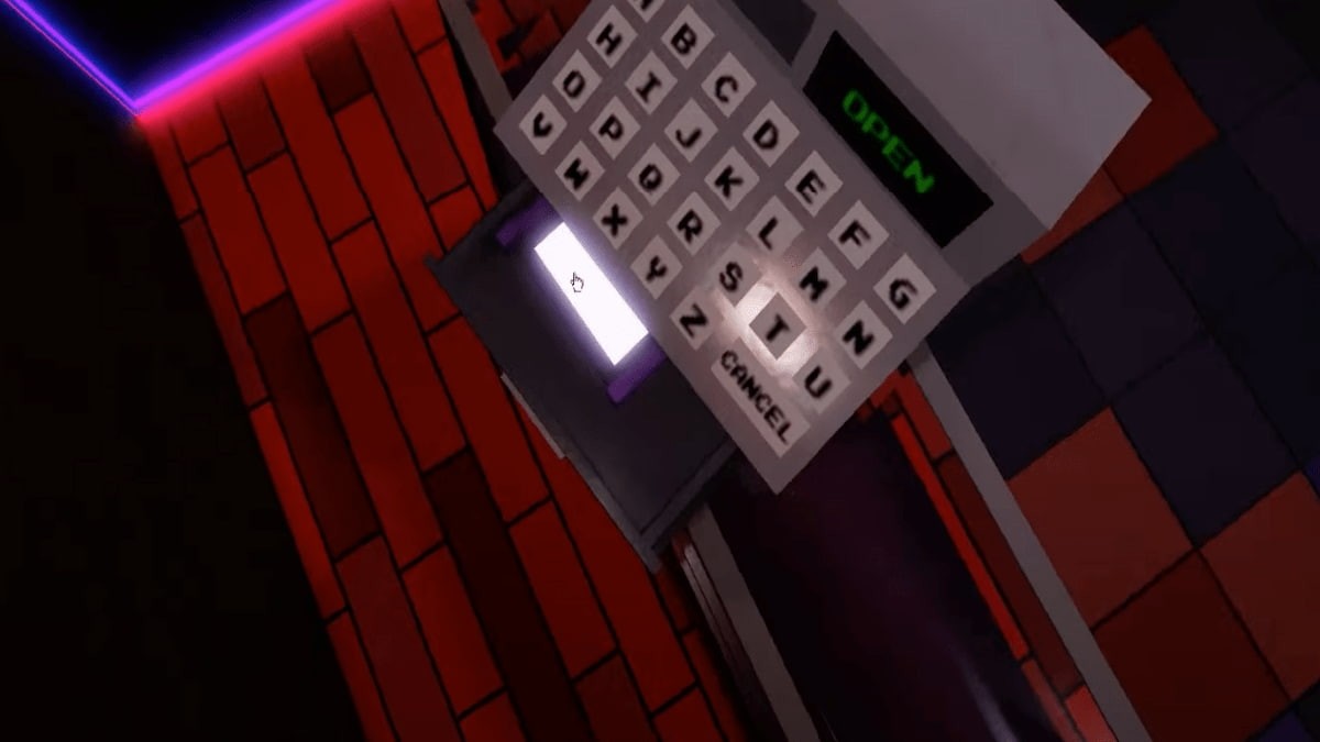 Máy tính tiền trong phòng game thùng Terminal Escape Room