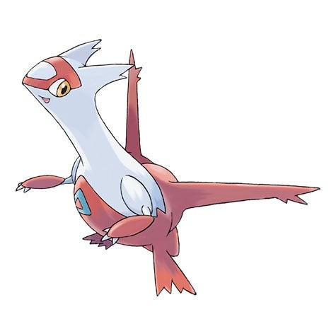 Mega Latias chiến đấu