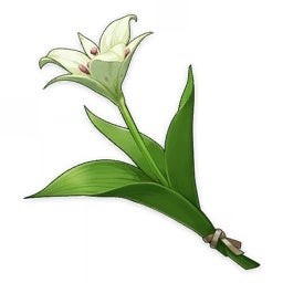 Menu xem nguyên liệu Cecilia trong Genshin Impact
