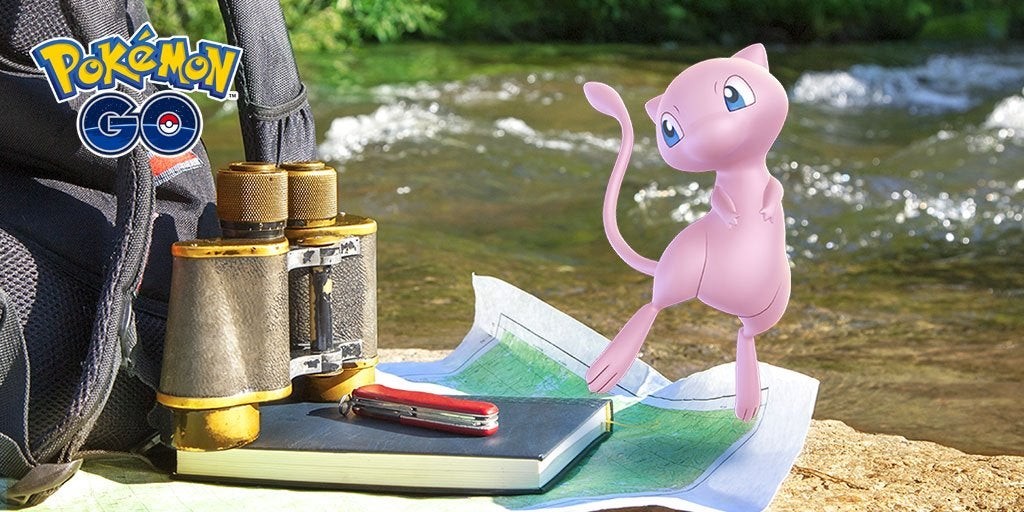 Mew, Pokémon Thần thoại đầu tiên trong Pokémon Go