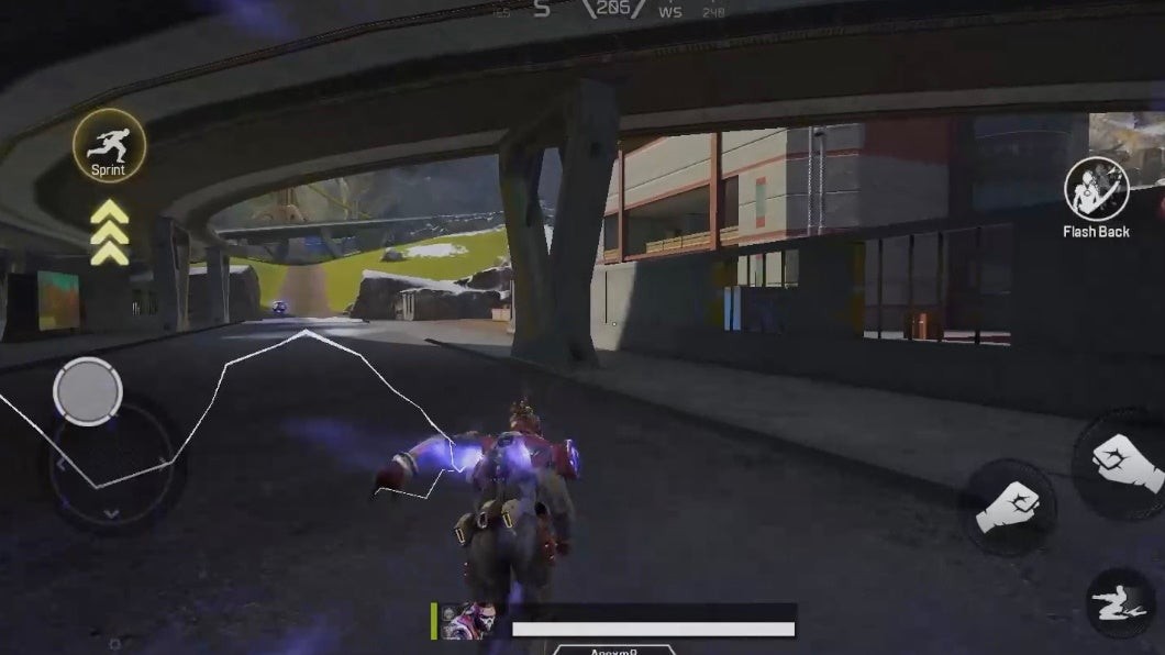 Minh họa kỹ năng nội tại Slipstream của Fade trong Apex Legends Mobile