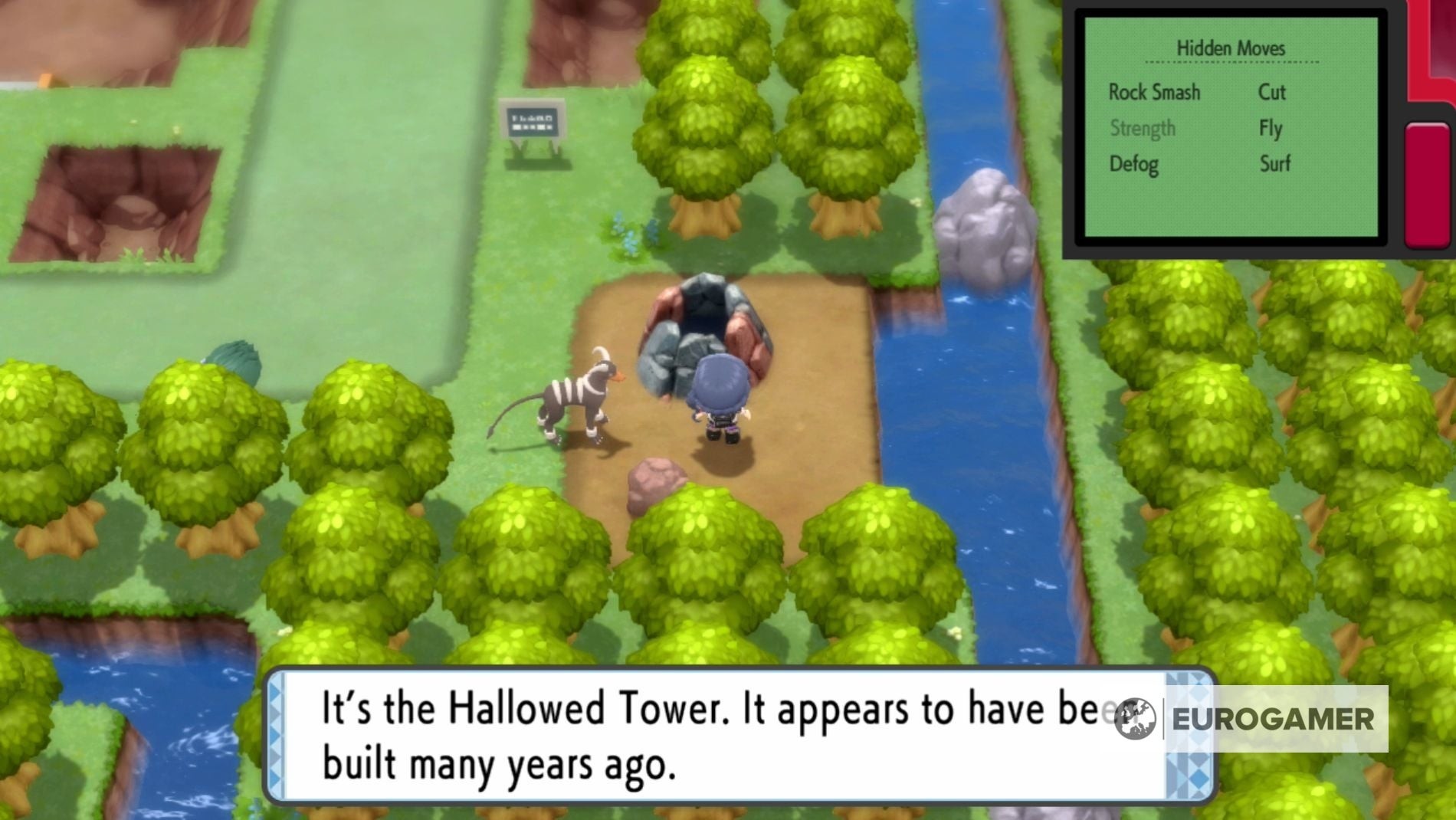 Mô tả Tháp Hallowed Tower thay đổi khi nói chuyện với 15-21 NPC Grand Underground
