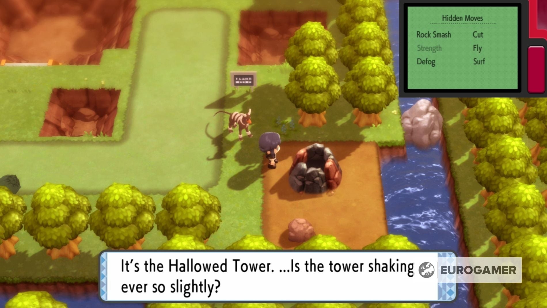 Mô tả Tháp Hallowed Tower thay đổi sau khi nói chuyện với 32 NPC - Spiritomb xuất hiện