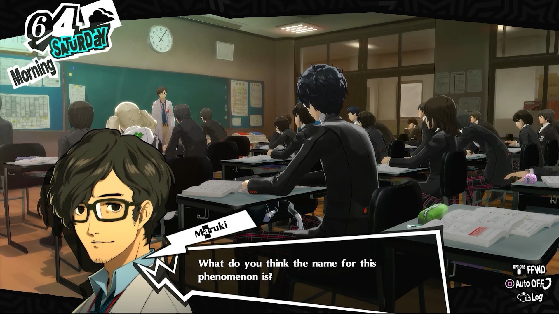 Một câu hỏi trên lớp về cua hoàng đế đỏ trong Persona 5 Royal