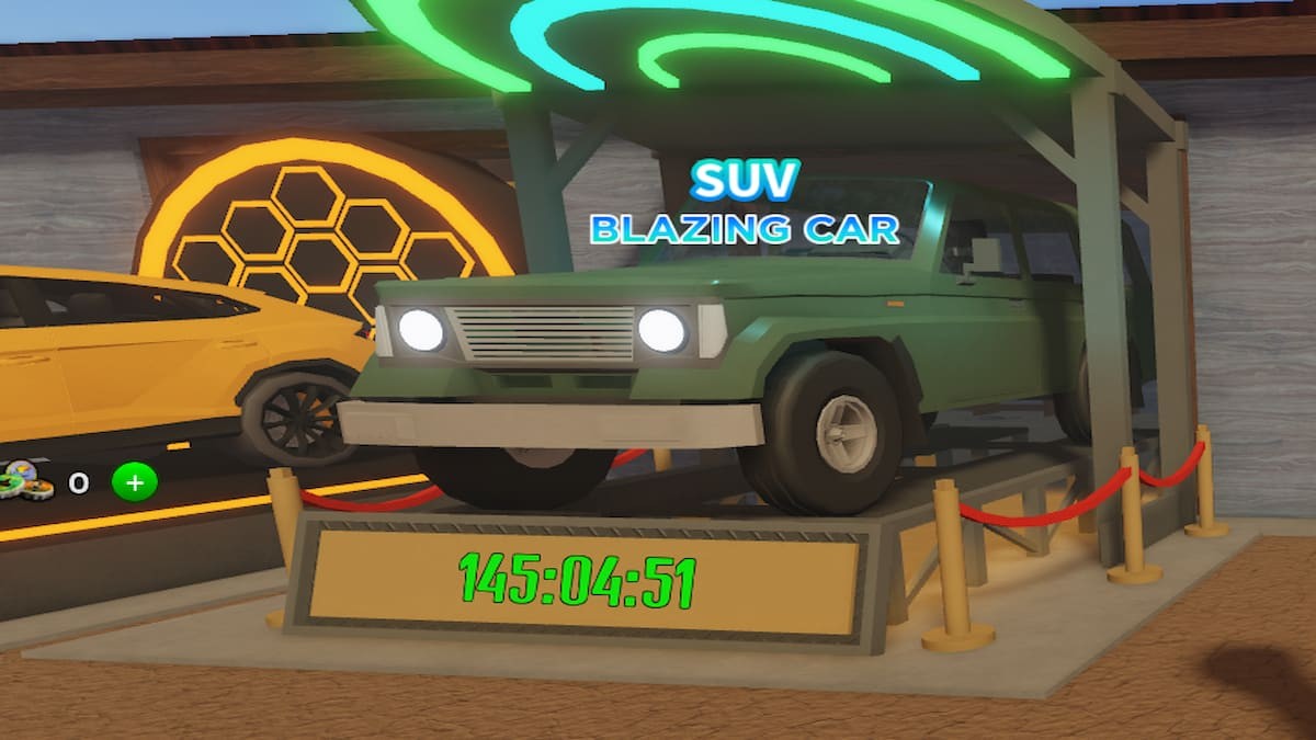 Một chiếc xe SUV mạnh mẽ trong A Dusty Trip