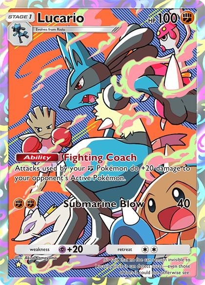 Một số thẻ bài Full Art One Gold Star từ bộ Dialga Space-Time Smackdown