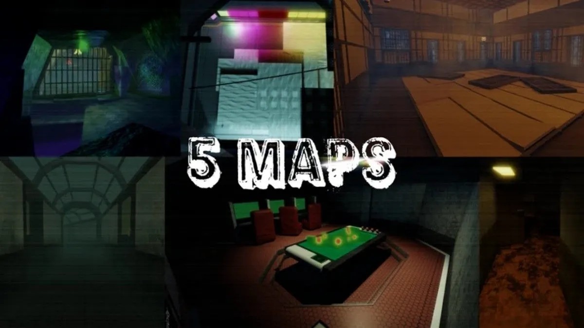 Năm bản đồ trong Roblox Escape Room Multiplayer