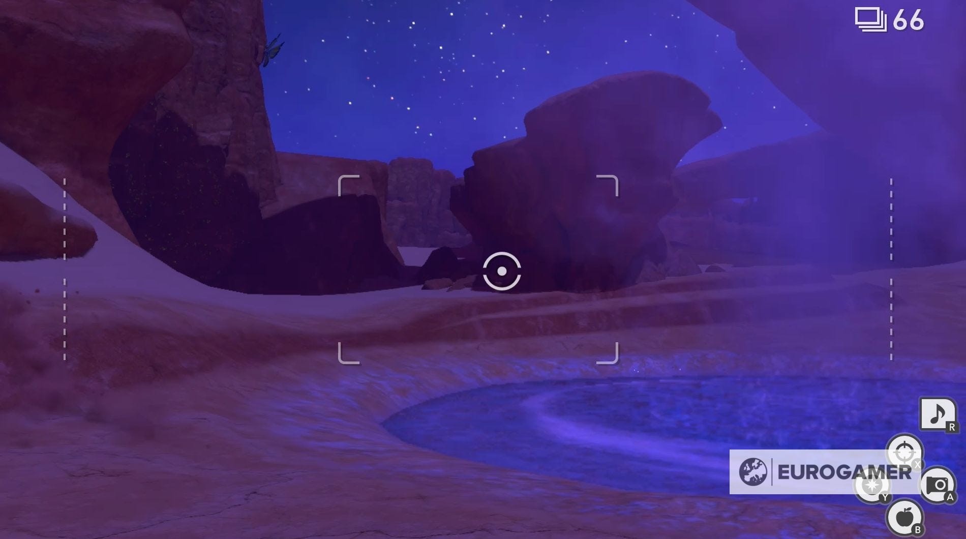 Ném Fluffruit vào Zeraora trước khi đi vào mạch nước phun ở Badlands Night