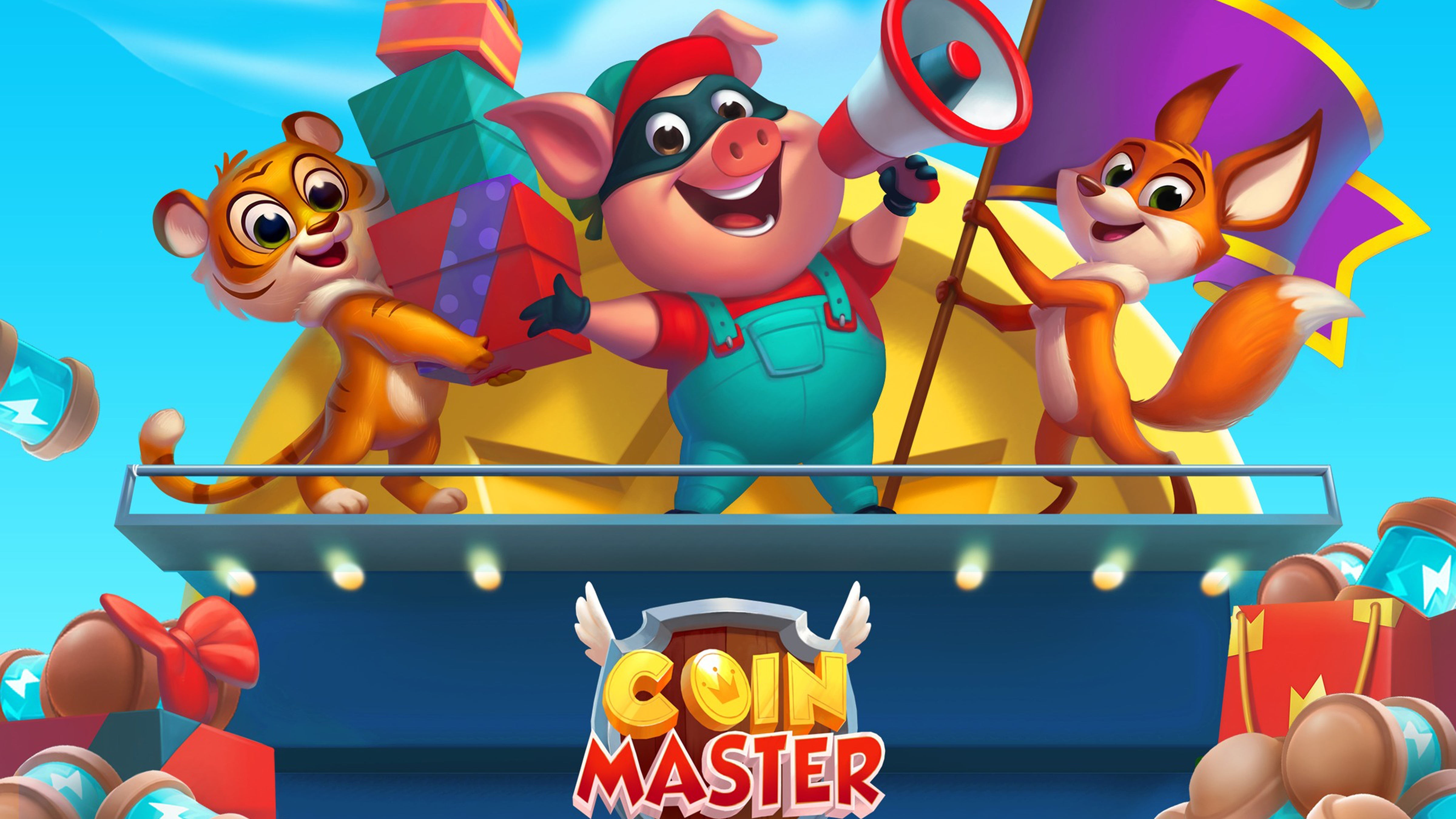 Người chơi Coin Master nhận phần thưởng hàng ngày