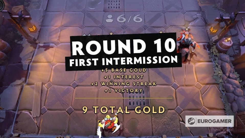 Người chơi đạt mốc 50 vàng để tối ưu lợi tức trong Dota Underlords