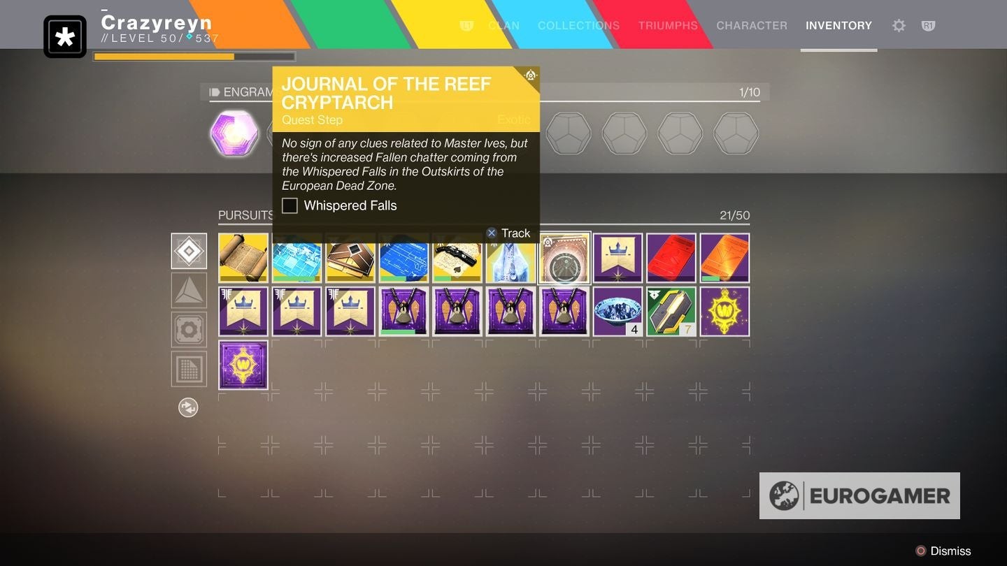 Người chơi khám phá Lost Sector Whispered Falls trong Destiny 2