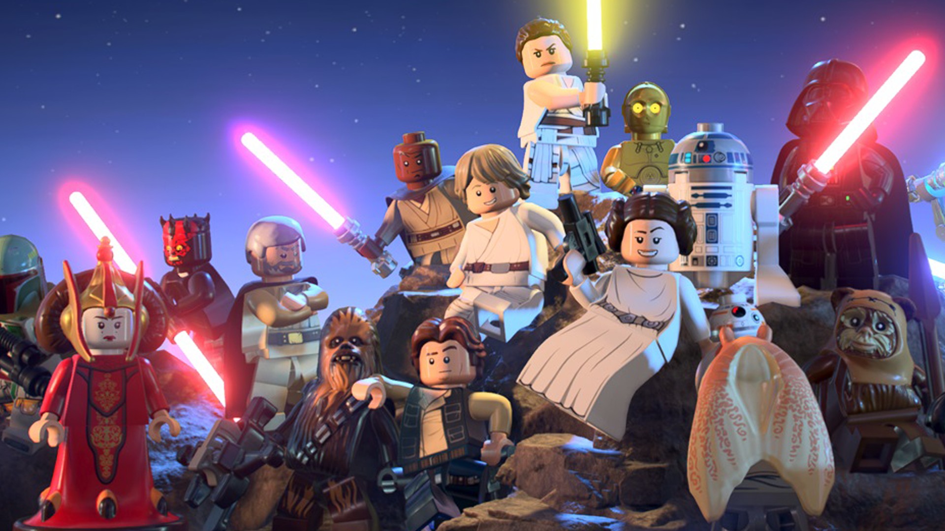 Nhân vật Aayla Secura trong Lego Star Wars Skywalker Saga đã được mở khóa bằng mã cheat