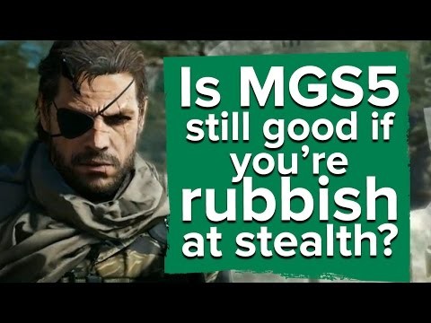 Nhân vật Big Boss hành động trong nhiệm vụ Metal Gear Solid 5