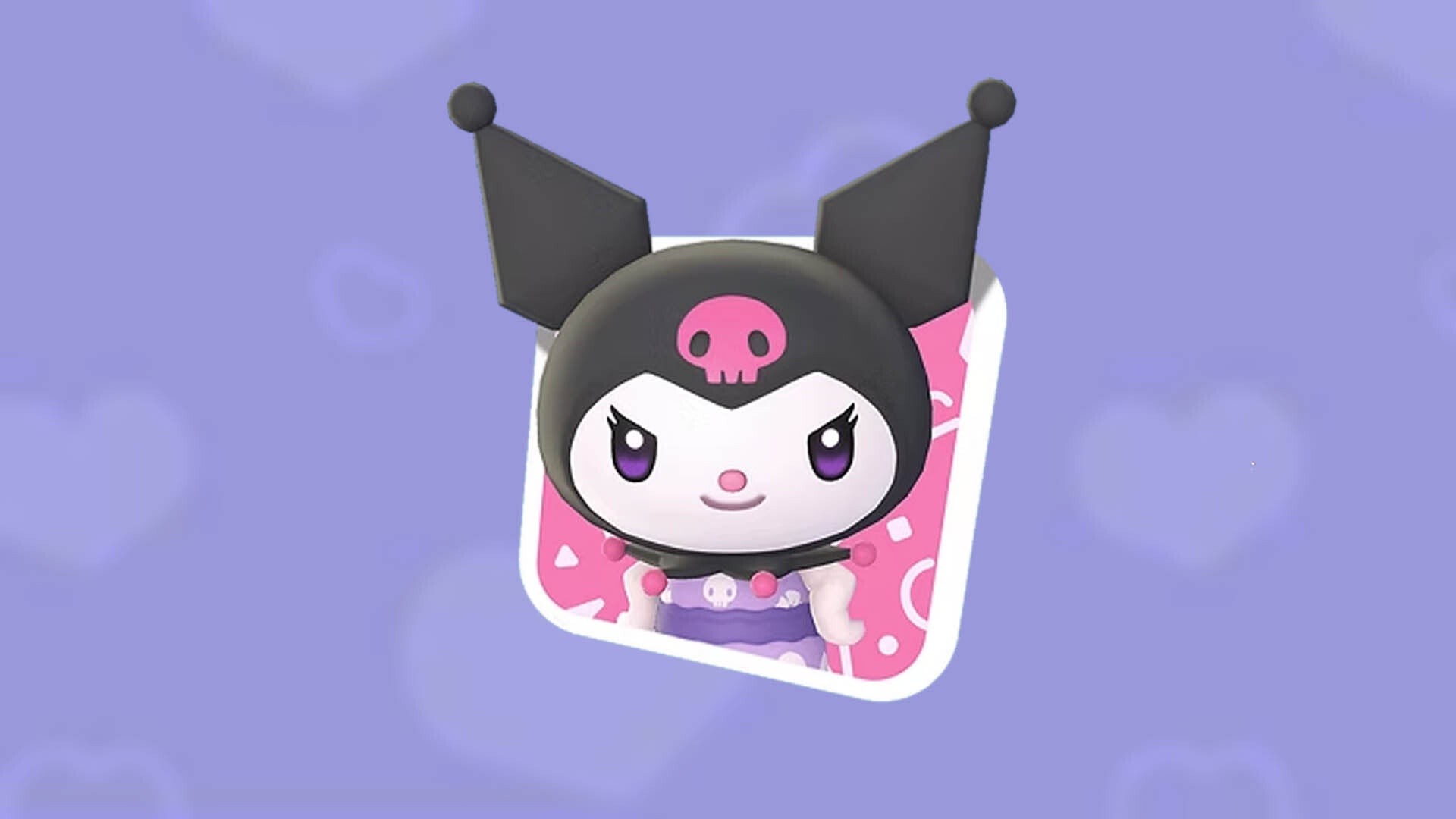 Nhân vật Kuromi trong game Hello Kitty Island Adventure