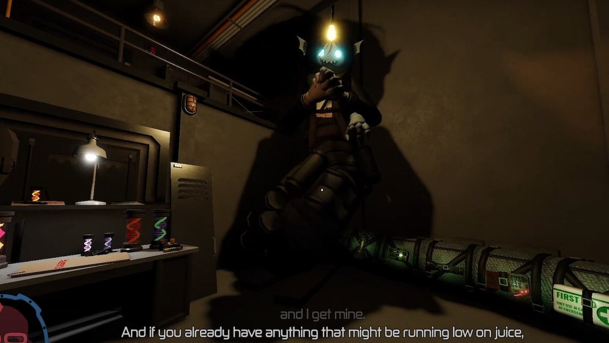 Nhân vật NPC Sebastian Solace chủ cửa hàng bí mật trong Roblox Pressure.