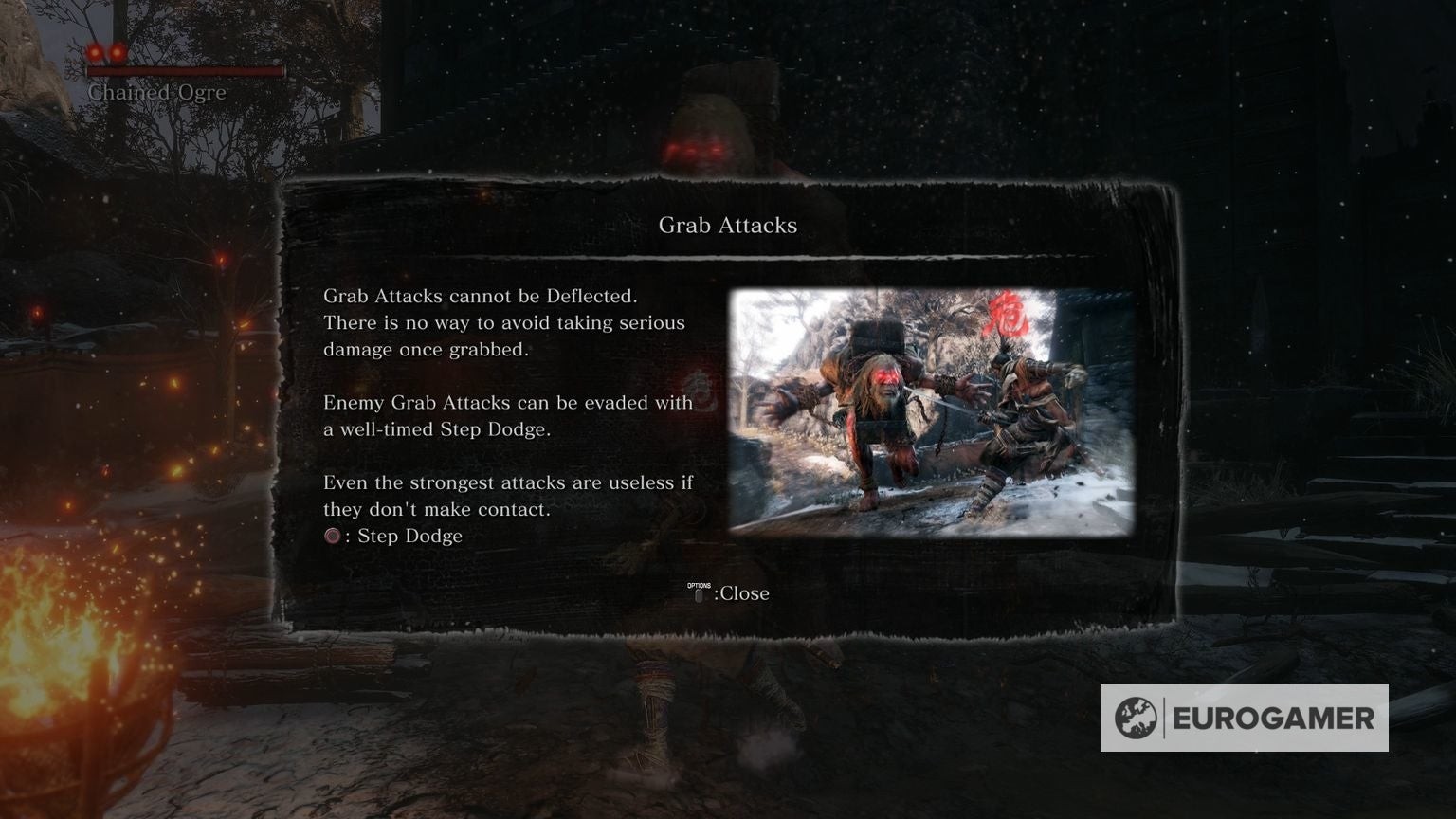 Nhân vật Wolf trong Sekiro đối mặt với Tấn công Nguy hiểm từ kẻ địch