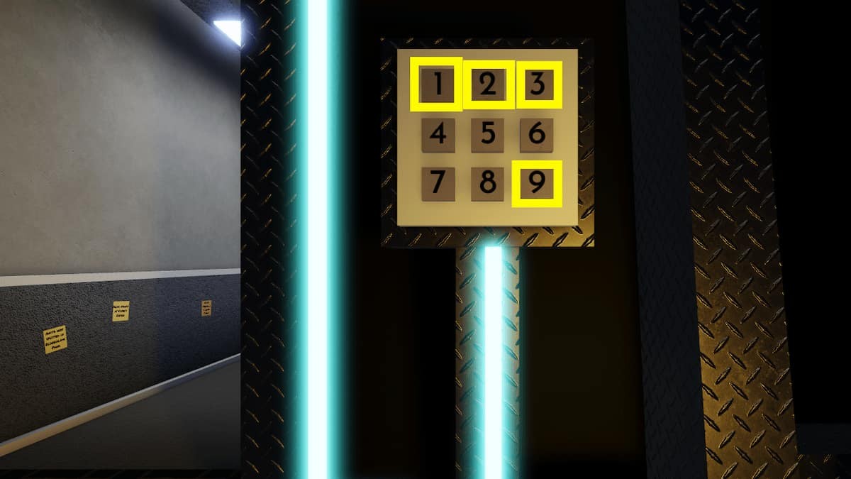 Nhập mã 2193 vào bàn phím đường hầm xe lửa Terminal Escape Room