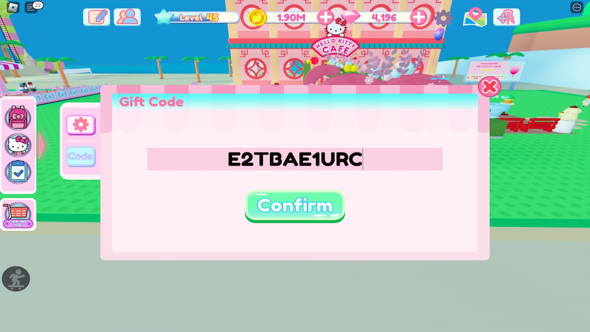 Nhập mã code sinh nhật Moppu hoàn chỉnh trong My Hello Kitty Cafe để nhận quà
