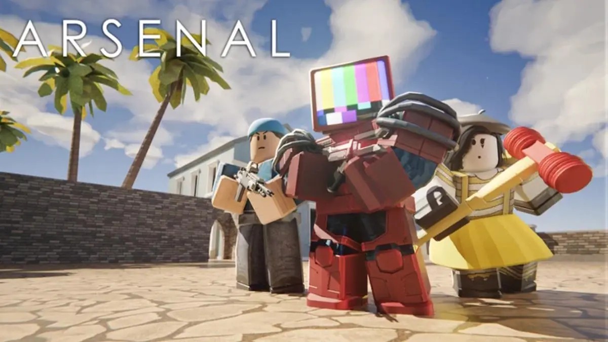 Những người lính tạo dáng trong Roblox Arsenal